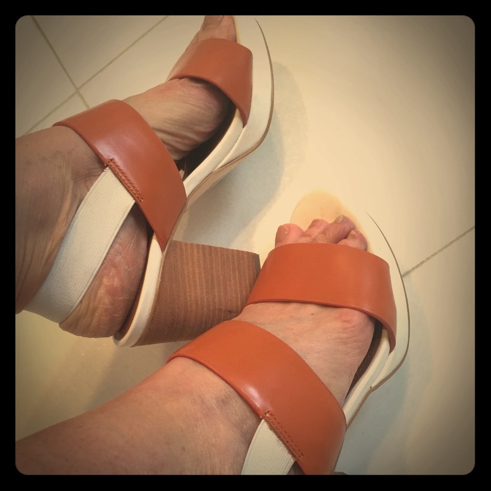 & Other Stories platform sandal. Size 9.